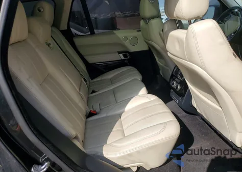 2016 Land Rover Range Rover Hse from USA, damaged, VIN SALGS2VF9GA281357